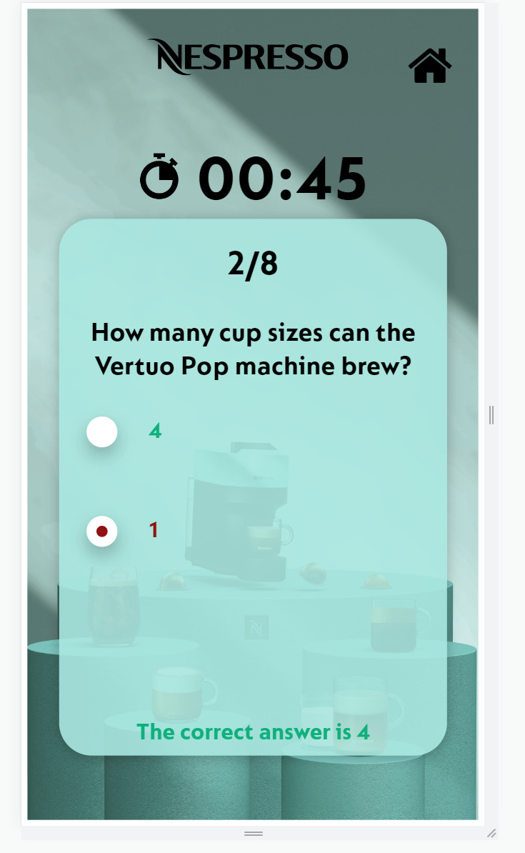 FMCG quiz application
