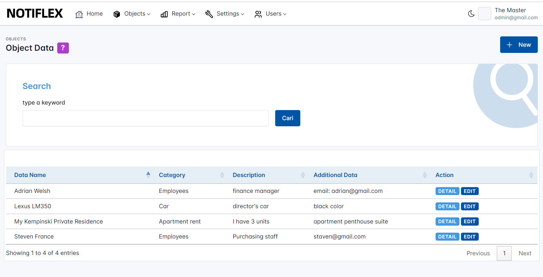 document reminder system